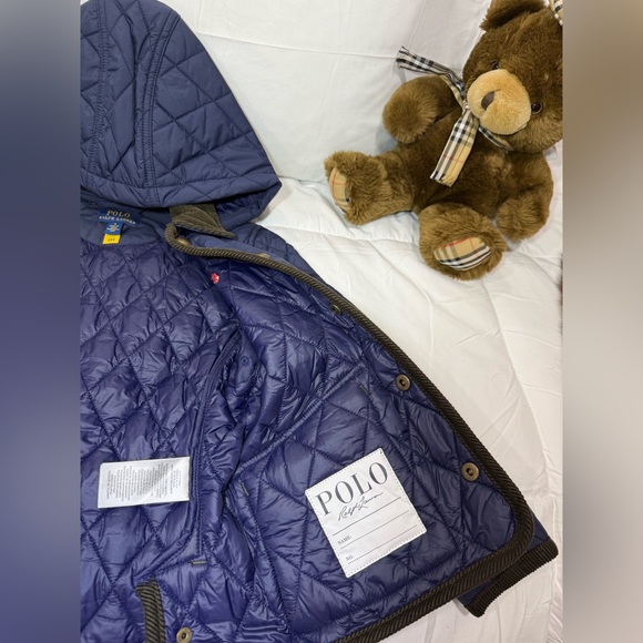 Ralph Lauren Kids Navy Quilted Puffer Jacket - Picture 6 of 7